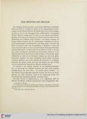 Der Meister des Bileam