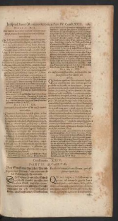 Constitutio XXIV.