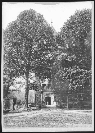 Reinsberg. Schloss - Eingang