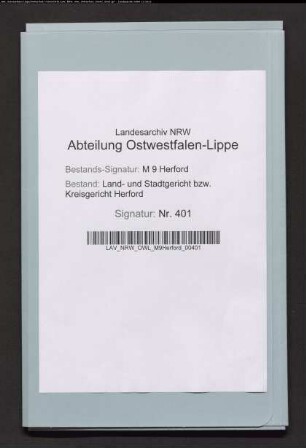 Erblasser: Holtkamp, Anne Catharine Marie, geb. Poertner: