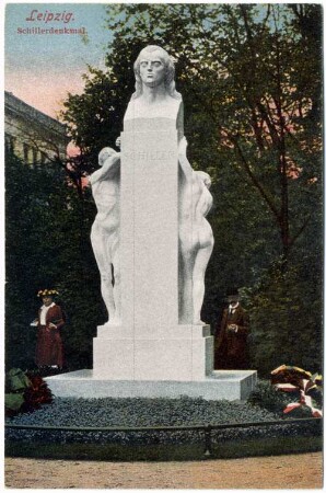 Leipzig : Schillerdenkmal