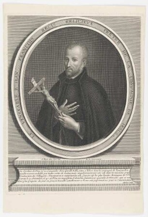 Bildnis des Iean Francois Regis