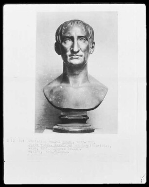 Büste Gottfried Schadow / Johann Gottfried Schadow. Büste
