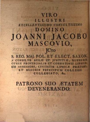 Diss. philos. mor. de vero atque genuino felicitatis humanae conceptu