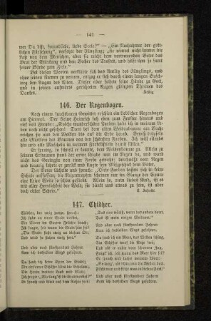 146. Der Regenbogen.