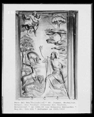 Die Predigt Johannes des Täufers