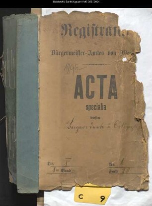 Ernennung, Dienstführung und Entlassung von Beigeordneten und Ortsvorstehern - specialia -