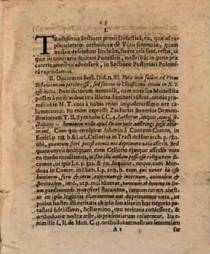 Exercitatio theol. de votis, Sectio posterior, polemica