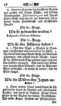 Die 60. Frage. Wie sie gebrauchet werden ?