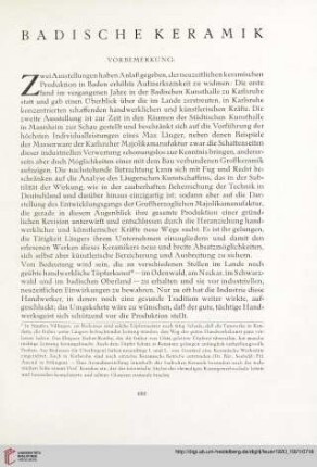 2: Badische Keramik