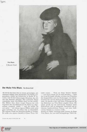 57: Der Maler Fritz Rhein