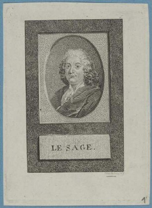 Bildnis des Le Sage