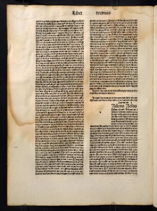 Capitulum I-XV