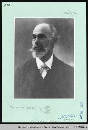 Bildnis Heinrich Brockhaus