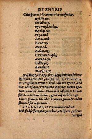Tabvlae Petri Mosellani De Schematibvs Et Tropis