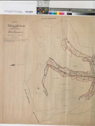 Herzhausen (Netphen), Separation Herzhausen, Übersichtskarte Teil I