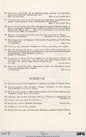 Schmuck (Nr. 525-582)