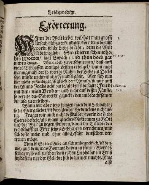 Erörterung
