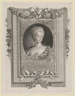 Bildnis der Frederique Sophie Wilhelmine von Preussen