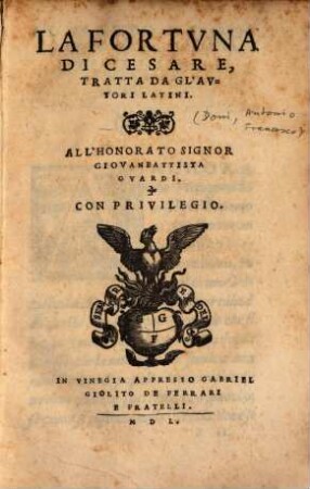 La Fortuna di Cesare