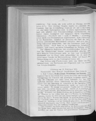 Sitzung am 19. Februar 1901.