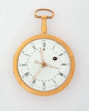 Taschenuhr mit Repetition, um 1800