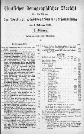 No. 7, 9. Februar 1928