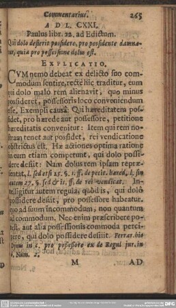 Ad L.CXXI. Paulus libr. 22. ad Edictum