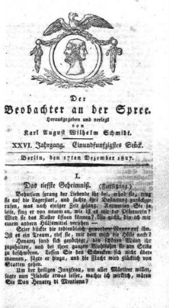 51. Stueck, 17. Dezember 1827