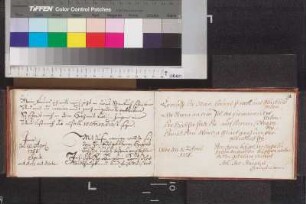 Einträge Bl. 91 - 98