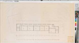 Soest (Soest) Erweiterung des Staatlichen Archigymnasiums Grundriß 1. und 2. Obergeschoß 1973 1 : 100 62 x 114 Zeichnung Staatshochbauamt Soest