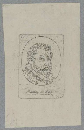 Bildnis des Martinus de Vos