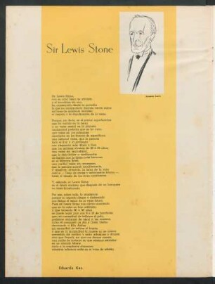 Sir Lewis Stone