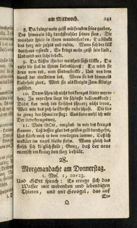 241-256, Donnerstag.