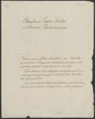 Brief von Raymund Schlecht an Regensburgische Botanische Gesellschaft