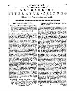 Kühn, J. G.: Chirurgische Briefe von den Binden oder Bandagen für angehende Wundärzte. Breslau: Korn 1786