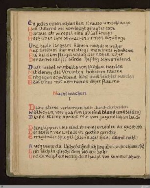 Nachtwachen : [SW IV, S. 63-67/139-140]
