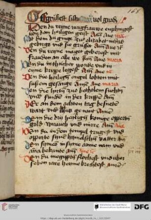 Dominicus de Prussia, Clausulae de vita Christi