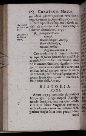 Historia XXXI.