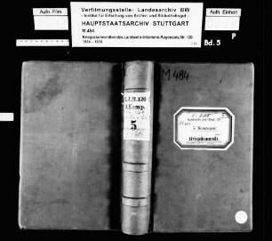 Kriegsstammrolle der 3. Kompanie