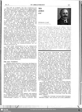 Wir stellen vor : Wilhelm Link