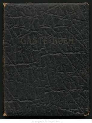 Gästebuch Rudolf Eucken-Haus : 01.11.1931-07.05.1934