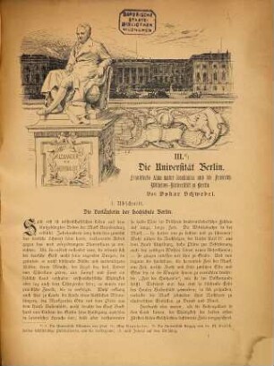 Die Universität Berlin : Frankfurts Alma Mater Joachimica und die Friedrich-Wilhelms-Universität zu Berin