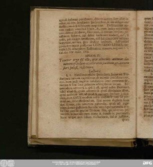 Aphor. IV. Tenetur ergo & ille, qui alterius animae damnum quodam acceleravit, tantum, quantum fieri potest, restituere.