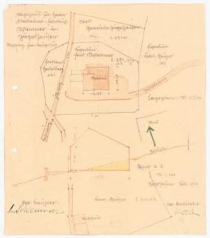 Haus Schlemmer, Heidelberg-Ziegelhausen: Lageplan 1:100