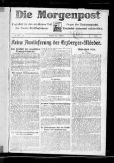 Die Morgenpost. 1924-