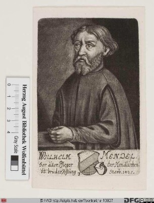 Bildnis Wilhelm Mendel (II)