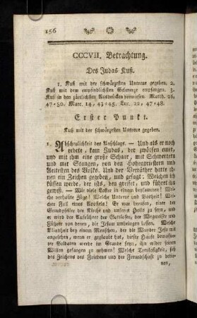 156-164, Des Judas Kuß.
