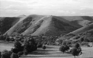 Vogtsburg: Vogtsburg mit Kaiserstuhlberg, Badberg