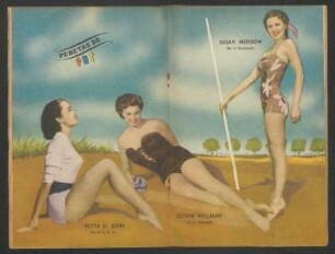 Betta St. John, Esther Williams, Susan Morrow - [Ilustración]